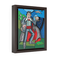 Vampire - Framed Canvas Print