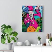 The Wizard and the Snail - Canvas Print