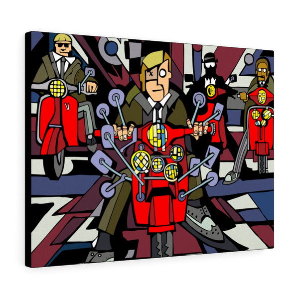 Mods - Canvas Print