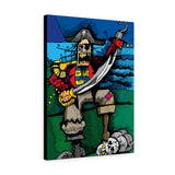 Salty Pirate - Canvas Print