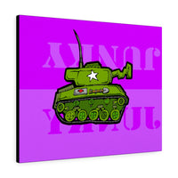 Tank Pink - Canvas Print