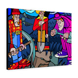 The Gravediggers - Canvas Print