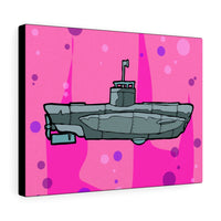 Sub Pink - Canvas Print