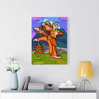 Shaolin Monk - Canvas Print