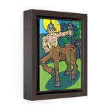 Stern Centaur - Framed Canvas Print