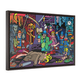 The Ripper must be caught - Framed Canvas Print