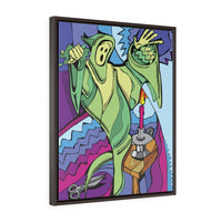 Spooky Spirit - Framed Canvas Print