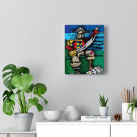 Salty Pirate - Canvas Print