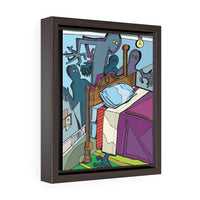 Shadow People - Framed Canvas Print