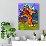 Shaolin Monk - Canvas Print