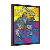 Ninja - Framed Canvas Print