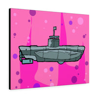 Sub Pink - Canvas Print