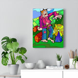 Tipsy Giant - Canvas Print