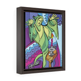 Spooky Spirit - Framed Canvas Print