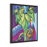 Spooky Spirit - Framed Canvas Print