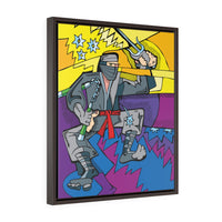 Ninja - Framed Canvas Print