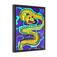 Electric Eel - Framed Canvas Print