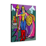 Amazon Warrior - Canvas Print