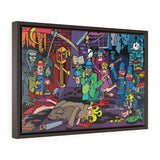 The Ripper must be caught - Framed Canvas Print