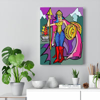 Amazon Warrior - Canvas Print