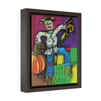 Scarecrow - Framed Canvas Print