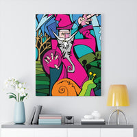 The Wizard and the Snail - Canvas Print