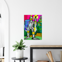 Good Knight - Metal Print