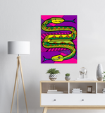 Two Headed Snake - Metal Print