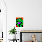 Green Monster Man - Metal Print